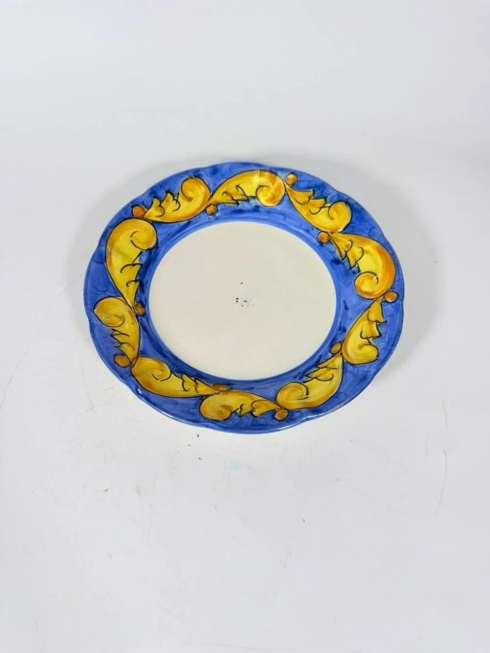 Salad Plate Bowls Set 3 Vietri Solimente Pottery Italian Florentine Replacement